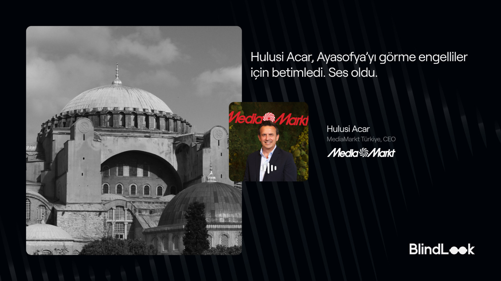 MediaMarkt Türkiye CEO’su Hulusi Acar Ayasofya'yı betimledi, ses oldu! 